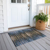 Piper Looms Chantille Stripes ACN604 Blue Area Rug