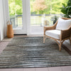Piper Looms Chantille Stripes ACN604 Brown Area Rug