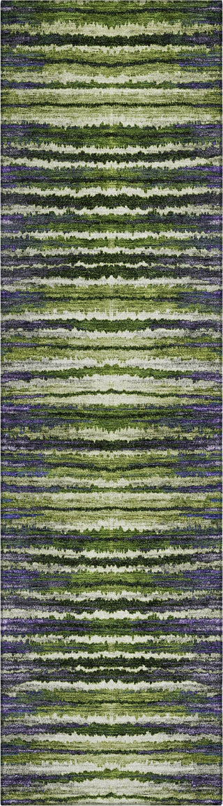 Piper Looms Chantille Stripes ACN604 Purple Area Rug