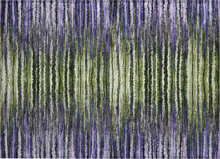 Piper Looms Chantille Stripes ACN604 Purple Area Rug