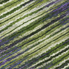 Piper Looms Chantille Stripes ACN604 Purple Area Rug