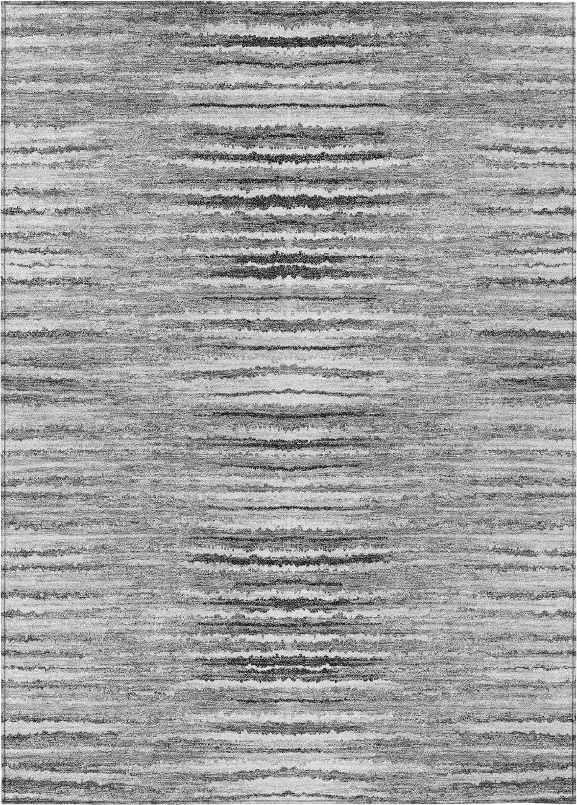 Piper Looms Chantille Stripes ACN604 Silver Area Rug