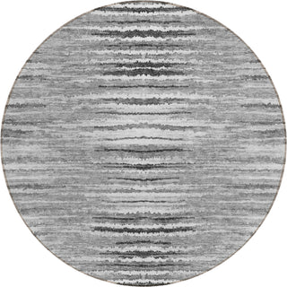 Piper Looms Chantille Stripes ACN604 Silver Area Rug