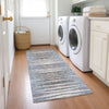 Piper Looms Chantille Stripes ACN604 Sky Area Rug