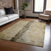 Piper Looms Chantille Modern ACN605 Brown Area Rug Lifestyle Image Feature