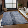 Piper Looms Chantille Modern ACN605 Denim Area Rug