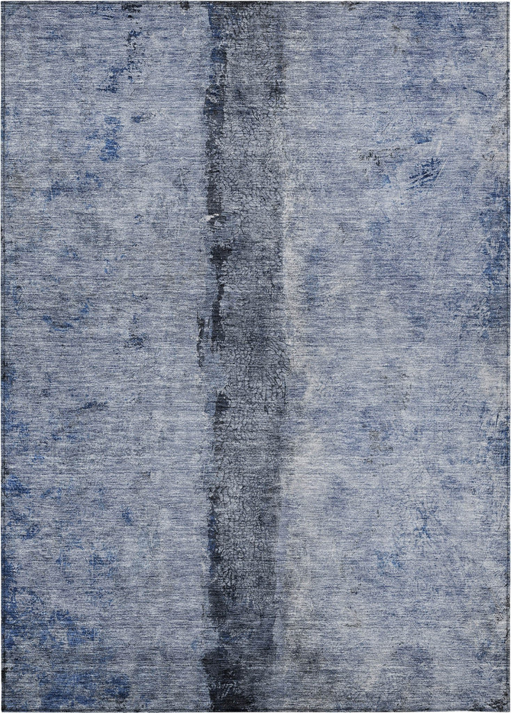 Piper Looms Chantille Modern ACN605 Denim Area Rug