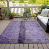 Piper Looms Chantille Modern ACN605 Purple Area Rug