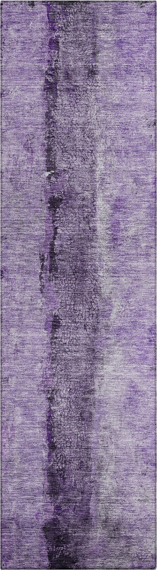 Piper Looms Chantille Modern ACN605 Purple Area Rug