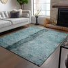 Piper Looms Chantille Modern ACN605 Teal Area Rug
