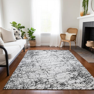 Piper Looms Chantille Organic ACN606 Black Area Rug