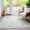 Piper Looms Chantille Organic ACN606 Green Area Rug