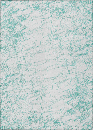 Piper Looms Chantille Organic ACN606 Teal Area Rug