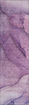 Piper Looms Chantille Modern ACN607 Purple Area Rug