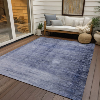 Piper Looms Chantille Casual ACN608 Navy Area Rug