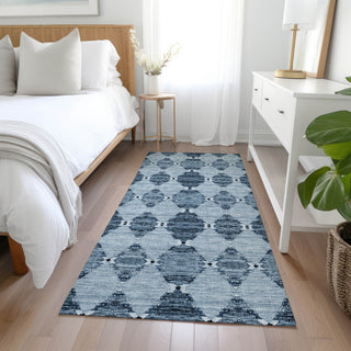 Piper Looms Chantille Moroccan ACN610 Blue Area Rug