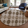 Piper Looms Chantille Moroccan ACN610 Mocha Area Rug