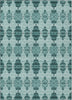 Piper Looms Chantille Moroccan ACN610 Teal Area Rug