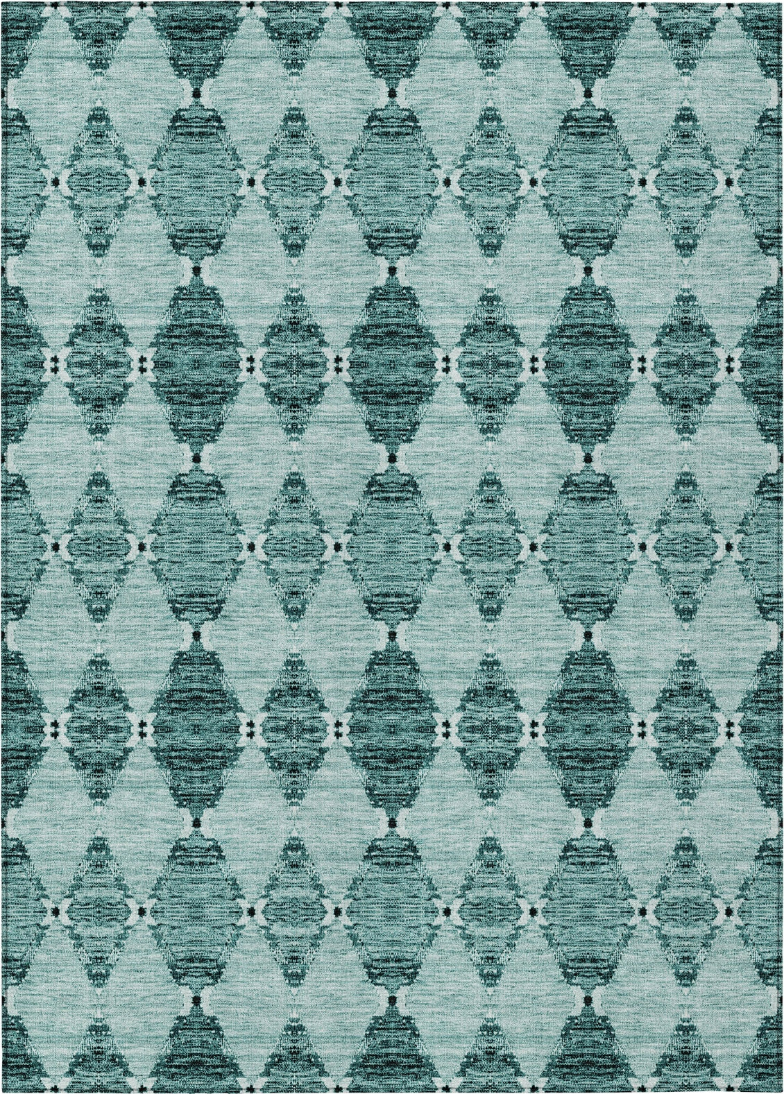 Piper Looms Chantille Moroccan ACN610 Teal Area Rug