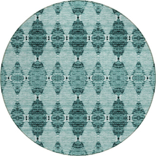 Piper Looms Chantille Moroccan ACN610 Teal Area Rug