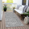 Piper Looms Chantille Panel ACN611 Gray Area Rug