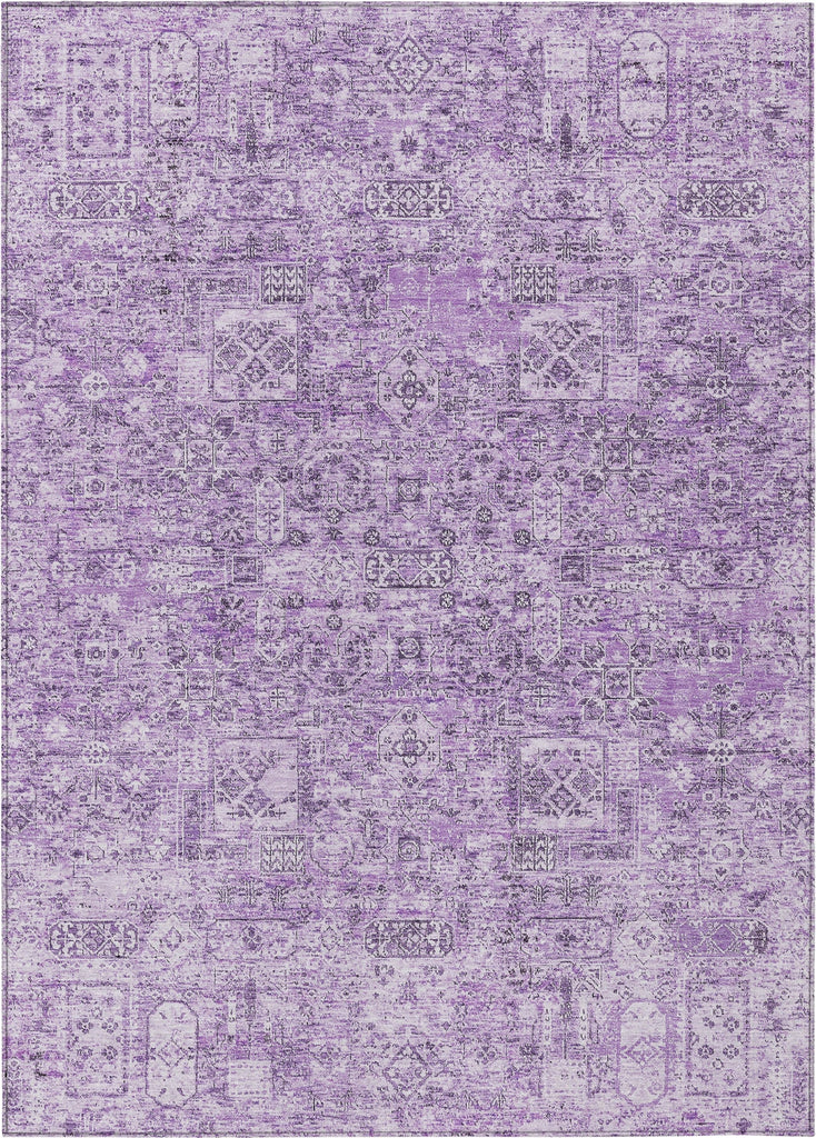 Piper Looms Chantille Panel ACN611 Lilac Area Rug