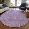 Piper Looms Chantille Panel ACN611 Lilac Area Rug