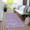 Piper Looms Chantille Panel ACN611 Lilac Area Rug