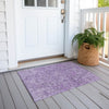 Piper Looms Chantille Panel ACN611 Lilac Area Rug