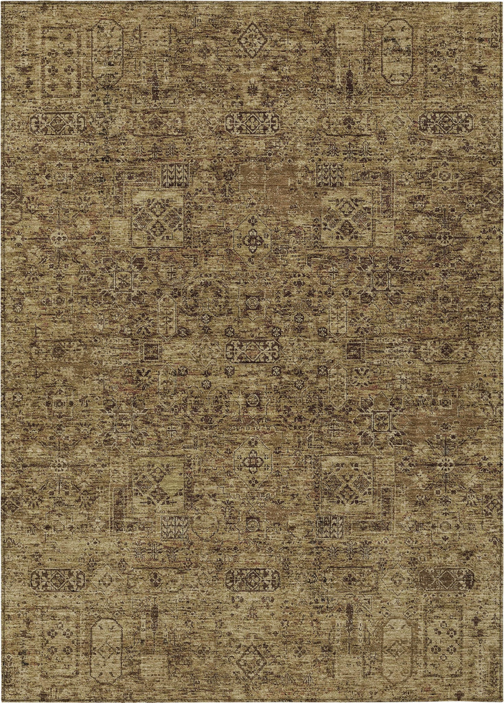 Piper Looms Chantille Panel ACN611 Mocha Area Rug