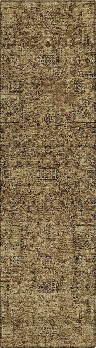 Piper Looms Chantille Panel ACN611 Mocha Area Rug