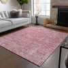 Piper Looms Chantille Panel ACN611 Pink Area Rug