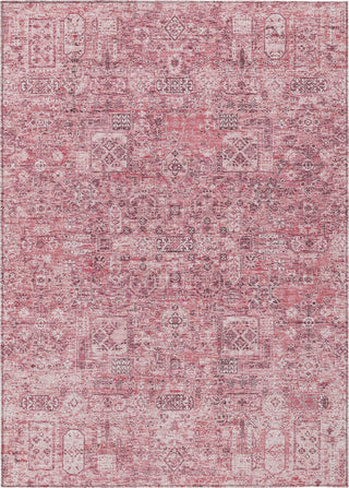 Piper Looms Chantille Panel ACN611 Pink Area Rug