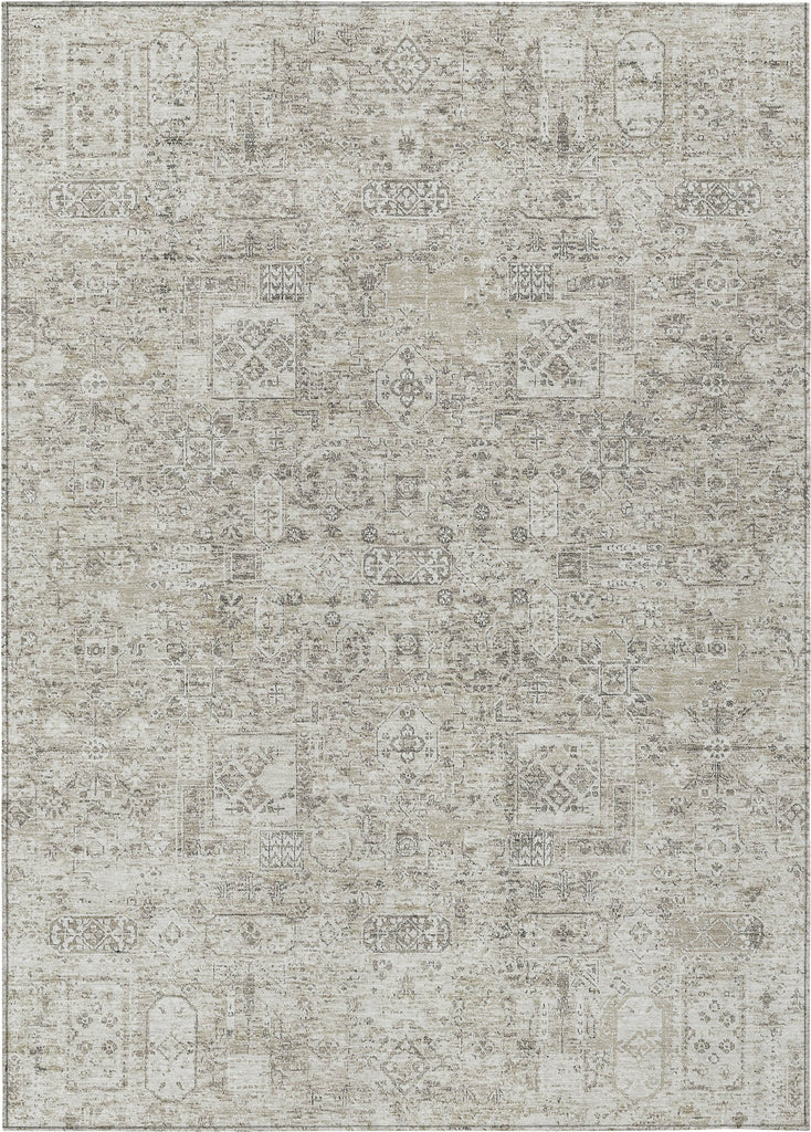 Piper Looms Chantille Panel ACN611 Taupe Area Rug