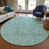 Piper Looms Chantille Panel ACN611 Teal Area Rug