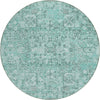 Piper Looms Chantille Panel ACN611 Teal Area Rug
