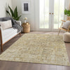 Piper Looms Chantille Panel ACN611 Wheat Area Rug Lifestyle Image Feature