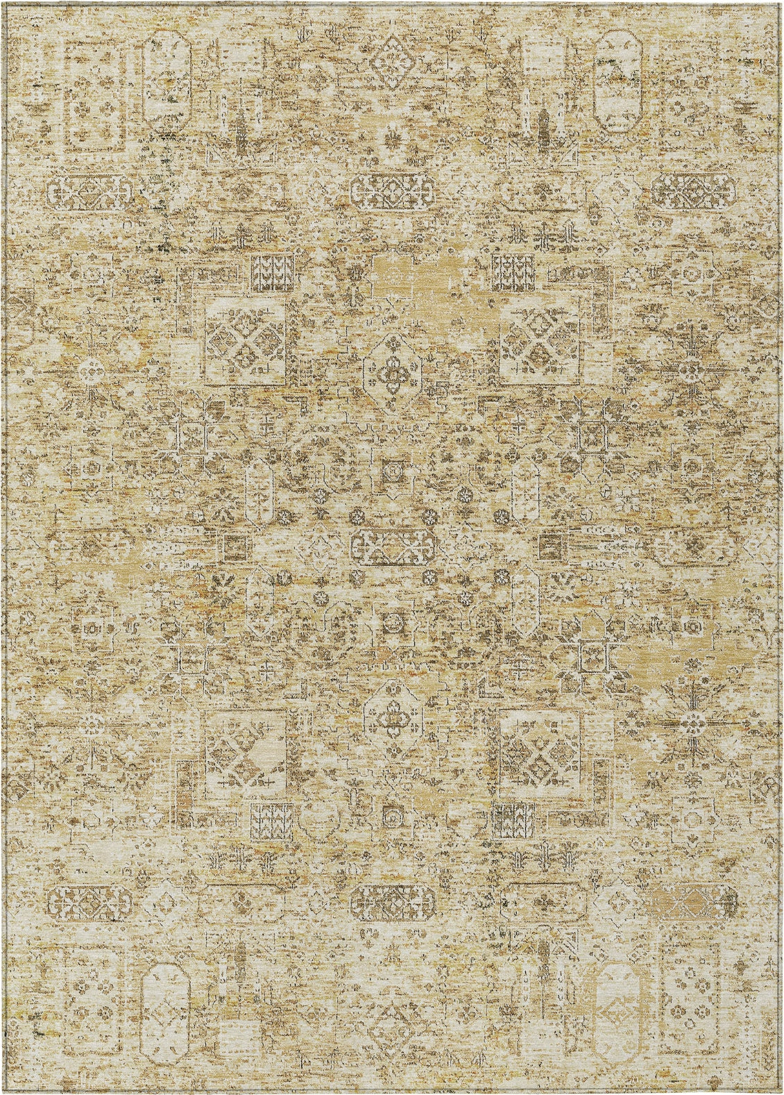 Piper Looms Chantille Panel ACN611 Wheat Area Rug