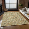 Piper Looms Chantille Geometric ACN612 Beige Area Rug