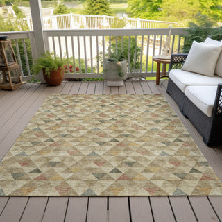 Piper Looms Chantille Geometric ACN612 Beige Area Rug