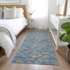 Piper Looms Chantille Geometric ACN612 Blue Area Rug