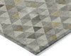 Piper Looms Chantille Geometric ACN612 Taupe Area Rug