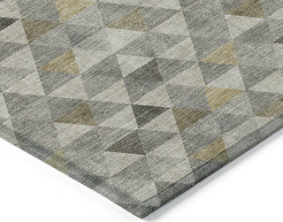 Piper Looms Chantille Geometric ACN612 Taupe Area Rug