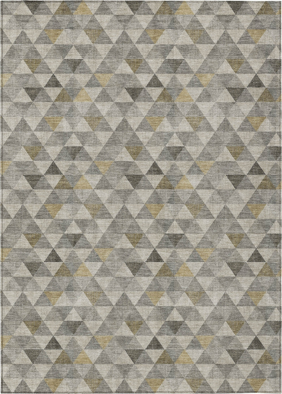 Piper Looms Chantille Geometric ACN612 Taupe Area Rug