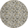 Piper Looms Chantille Geometric ACN612 Taupe Area Rug