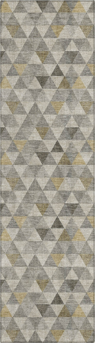 Piper Looms Chantille Geometric ACN612 Taupe Area Rug