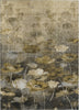 Piper Looms Chantille Floral ACN613 Taupe Area Rug