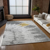 Piper Looms Chantille Spiral ACN614 Gray Area Rug