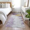 Piper Looms Chantille Spiral ACN614 Purple Area Rug