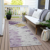 Piper Looms Chantille Spiral ACN614 Purple Area Rug